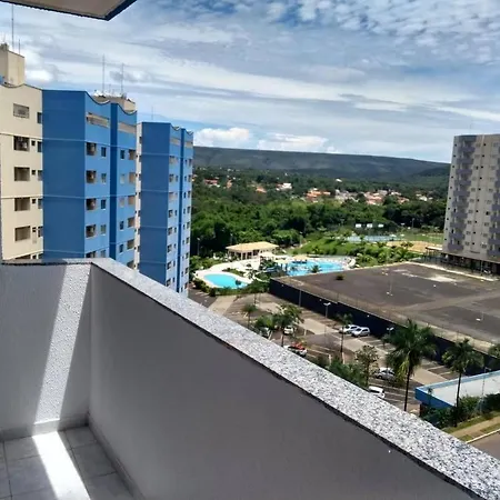 Flat Acolhedor Em Caldas Novas - Apartamento Com 2 Quartos, Excelente Para Familias No Cesar'S Park Flat Exterior photo